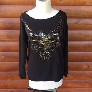 Rock & Republic Embellished Eagle sweat shirt.